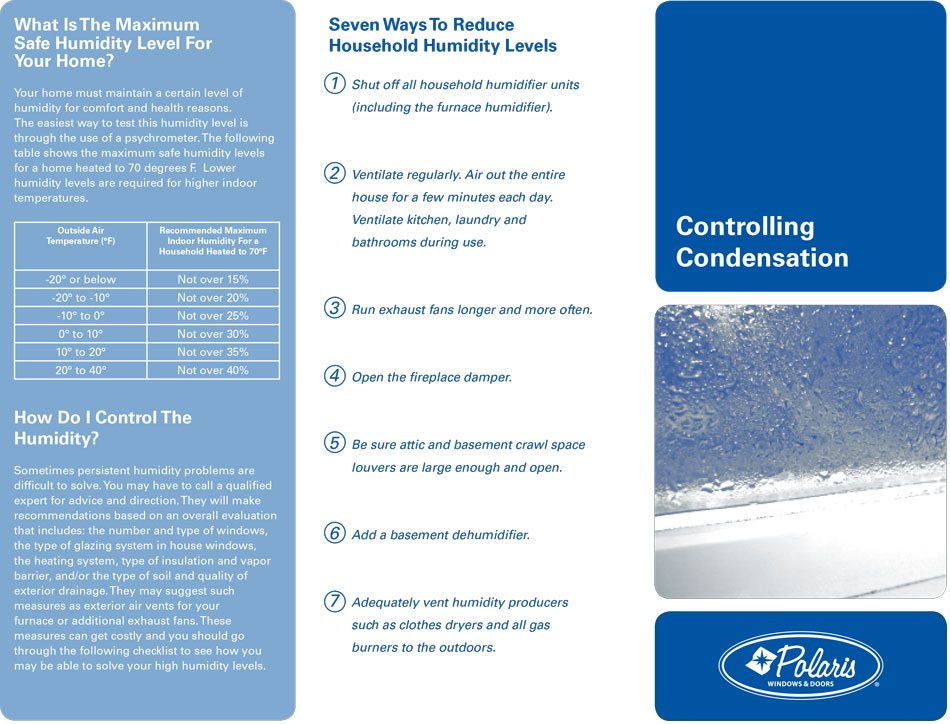 seven ways to redue household humidity levels